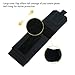 Huijukon Molle Tactical Phone Pouch Large Smartphone Pouch Belt Holster Case for iPhone 11 XS iPhone 11 XS Pro Galaxy S10 Galaxy S10 Plus Note 10 (Black)