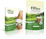 Fit Tea 14 Day Detox Herbal Weight Loss Tea + Fit Tea Body Detox Wraps - Natural Weight Loss, Body Cleanse and Appetite Control. Proven Weight Loss Formula