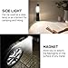 Rechargeable Flashlight, Magnetic Flashlight Power Bank In One, Super Bright COB Work Light T6 LED Torch, Zoomable, Water Resistant, 6 Modes for Camping Hiking Emergency 2 Pack