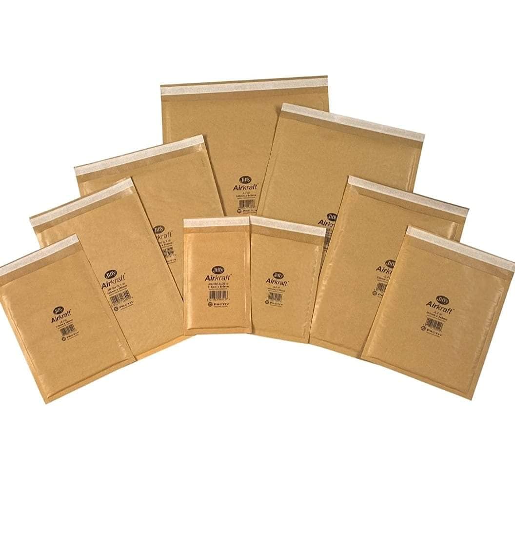 20 X JL2 Jiffy Padded Envelopes - Peel and Seal Secure Mailers, Quality Bubble Mailers, Strong Packaging to Keep Parcels Safe - Size JL2 (250X245mm)
