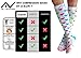 Compression Socks (1 pair) for Women & Men - Best Graduated Athletic Fit for Running, Nurses, Flight Travel, & Maternity Pregnancy - Boost Stamina, Circulation & Recovery (Happy Hearts, L/XL)