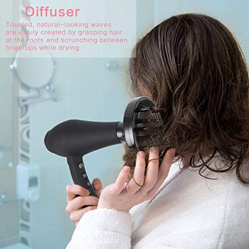 Professional Salon Infrared Hair Dryer, Powerful 1875 watt Negative