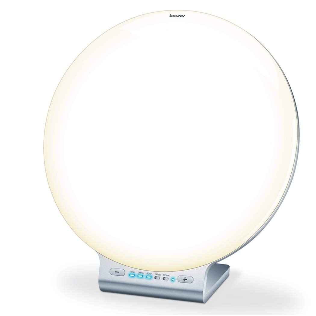 Beurer TL100UK Daylight Therapy Lamp And Mood Light - Helps Combat Seasonal Affective Disorder - 10,000 Lux - Bluetooth Smart SAD Lamp - Colour-Changing LED Light Therapy - 10 Brightness Levels