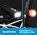 LED Bike Light Combo - 400 Lumen USB Rechargeable Front + FREE Back Light | Best Urban Lighting Kit for its Water-Resistant Rechargable Head Torch and included Aero Tail Light - ProLight