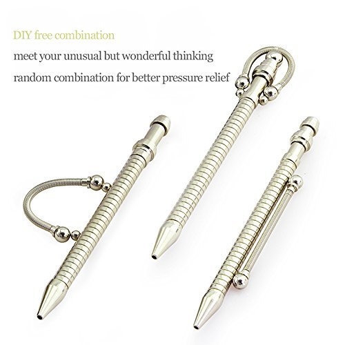 Think Ink Pen Finger Fidget Pencil Toys For Edc Adhd Anxiety And Boredom Toy To Relief Stress By Fba Magnetic Metal Pen Pricepulse