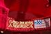 Red Earth Naturals American Flag Hat - USA Eagle Baseball Cap with 100,000 Embroidery Stitches, Great Gift for Dad