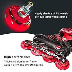 PAPAISON Adjustable Inline Skates Boys Ages