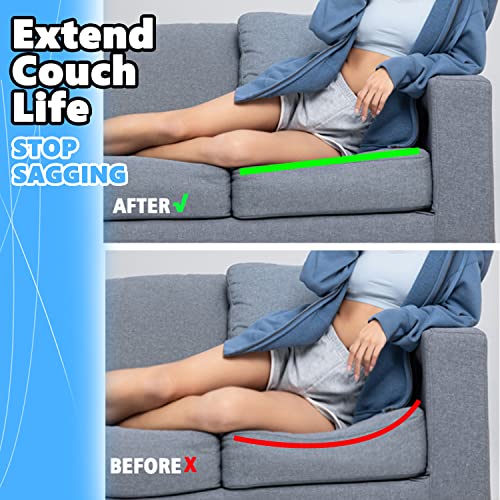 HomeProtect Couch Cushion Support for Sagging Cushions 66”x17” Extra Thick PP Board Under Couch