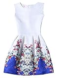 Shinysun Trendy Floral Retro 50s Udrey Hepburn Style Skater Dresses(Multi-style)