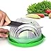 WEBSUN 60 Seconds Salad Maker - Easy Fruit & Vegetable Cutter Bowl - Fast Fresh Salad Slicer