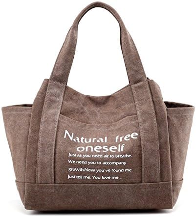 Lustear Hand Bag Shoulder Bag Casual Tote Bag Large Capacity Bag for women (Brown)