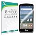 Screen Protector for LG K4 LTE/LG Optimus Zone 3 / LG Spree Screen Protector [Flexible Clear Film] Case Friendly Accessories