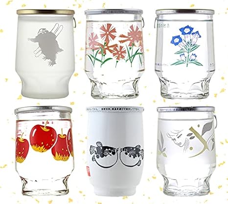 Amazon Co Jp ワンカップ 日本酒 飲み比べセット 6本セット 鶴齢 雪男 純米酒 英君 グラスカップ 六花酒造 じょっぱりカップ ふくのひれ酒 食品 飲料 お酒
