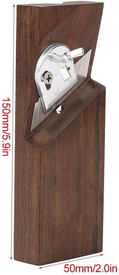 45 Degrees Chamfer Planer Ebony Adjustable Angle Edge End Cutter Trimmer Carpenter DIY Woodworking Tool - Image 3