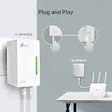 TP-Link TL-WPA4220 KIT AV600 Powerline WiFi Extender 300Mbps 2+1 Ethernet UK view 5