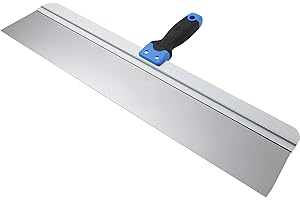 Putty Knife, Spackle Knife 24", Putty Knife Scraper with Soft Grip Handle, Stainless Steel Drywall Taping Knife, Metal Putty 