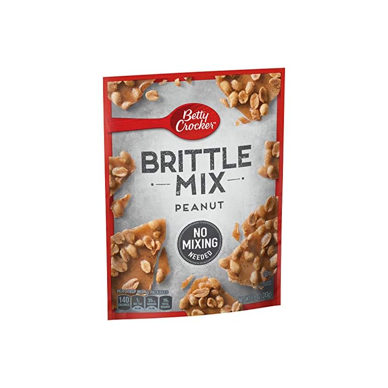 Betty Crocker Brittle Mix, Peanut, 8.6 oz » La Decade Gifts Specialty