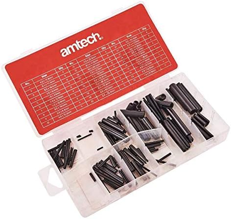 Amtech S6270 120 Piece assorted roll pin set, Black - Image 4