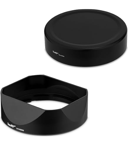FUJIFILM GF63mm F2.8 R WR GFX+Haogeフード Amazon.com : Haoge LH-G65N Bayonet Square Metal Lens Hood for