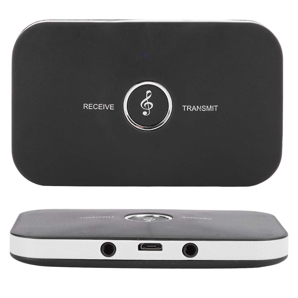 Bluetooth Transmitter Receiver, 3.5 mm Bluetooth Audio Adapter, Low Latency Wireless Audio Adapter for TV/Home Audio System/Tablet PC