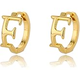 Initial Hoop Earrings for Women 26 Letter Hoop Earrings Small Gold Hoop Earrings Initial Dangle Earrings Jewelry Gifts
