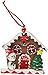 PREXTEX 3 Pack Christmas Ginger Bread House Tree Ornaments Great Christmas Decoration
