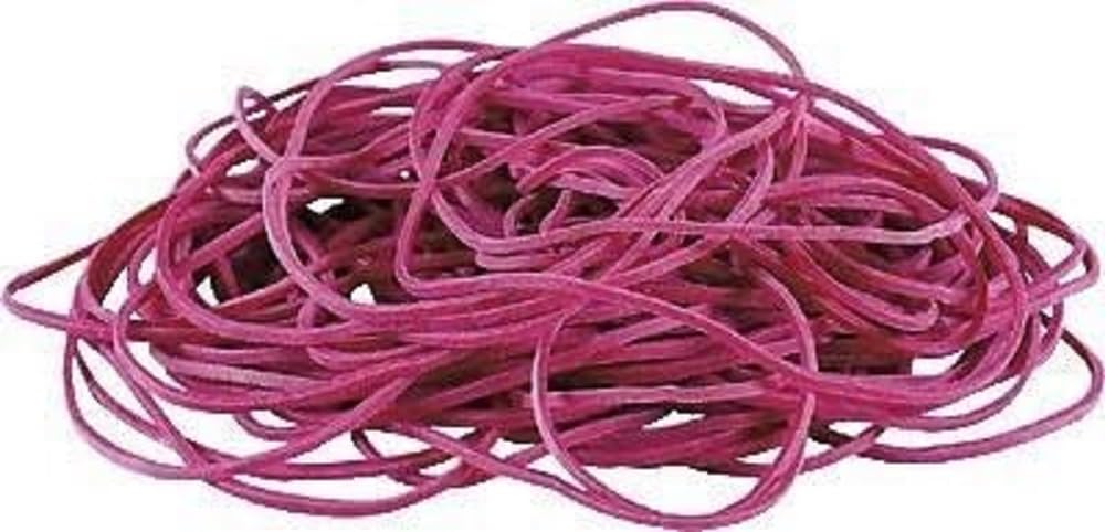 5 Star 700231 Elastic Bands 1000 g Diameter 40 mm Red
