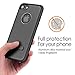 iPhone 7 Case Shockproof,TORRAS Unique iPhone 7 Phone Case [Heavy Duty][Matte Black] Slim Fit Aluminum Metal Frame Anti-Scratch Full-Body Protective Cover with Metal Kickstand for Apple iPhone 7 Cover