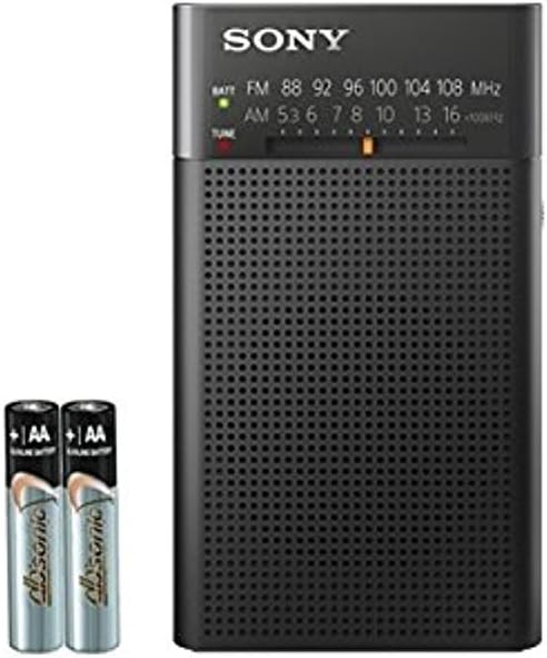 Sony ICFP26 Portable AM/FM Radio,Black: Home Audio & Theater