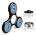 junlei Tri Fidget Hand Spinner, Ultra Fast Bearings, Finger Toy, Great Gift for ADD, ADHD, Anxiety, and Autism Adult Children(BlackBlue)
