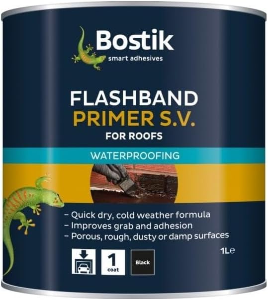 Bostik Flashband Primer SV 1L for Roofing & Waterproofing | STX522766