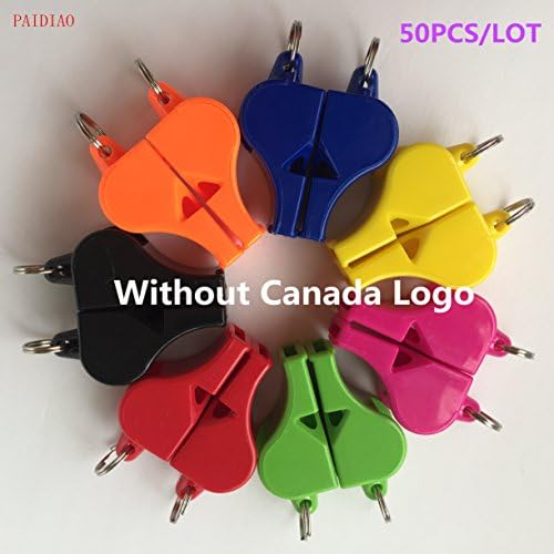 50pcs/Lot FOX40 Referee Classic Whistle Basketball Volleyball Football Tennis Dolphin Coach Whistle Without "Canada" Logo Apito (Navy Blue)