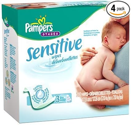 pampers sensitive baby wipes amazon