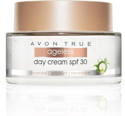 Avon True Ageless Day Cream SPF30 Antioxidant Power Pearls 50ml All Skin Types