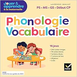 Amazon Fr Jouer Et Apprendre Lecture Maternelle Ps Ms Gs Ed 2020 Jeux Phonologie Vocabulaire Jilet Michel Breugghe Lucie Livres