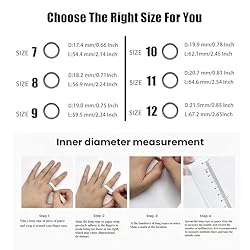 Qjijolz Smart Ring for Women Men, Fitness Tracker