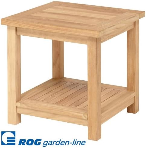 Rog Garden Line Tl8116 Teak Beistelltisch Brighton 45 X 45 X 45 Cm Amazon De Kuche Haushalt
