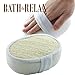 Exfoliating Loofah Bath Sponge Pads Pack Of 4 - Ultra Thick, Great For Exfoliating Shower - 100% Natural - Best Luffa Sponge And Spa Scrubber For Men And Women - Body wash sponge