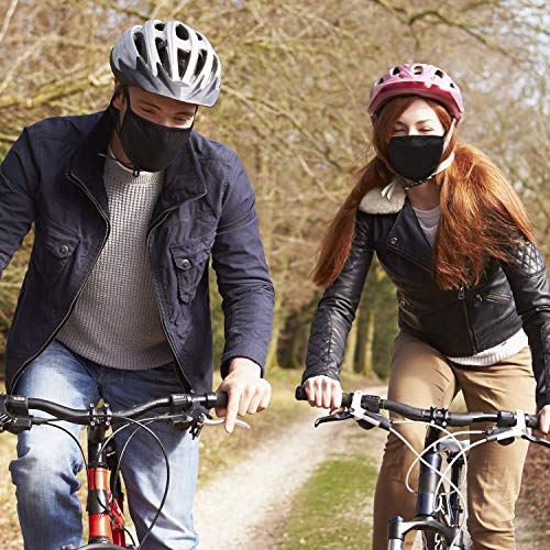 Cotton Mouth Mask Anti Dust Mouth Mask,Unisex Black Face Mask Reusable Fashion Mask Anime Face Mask Washable Mask Reusable Mask for Cycling Camping Travel for Adults Men Women