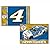 Kevin Harvick #4 Deluxe 2-SIDED 2016 3x5 SIGNATURE Flag w/grommets Outdoor Banner Nascar Racing