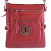 Zipper Front Pocket Crossbody Handbag
