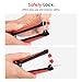 Housolution Pruning Shears Father's Day Gifts, Heavy Duty Stainless Steel Ultra Sharp Multi-purpose Hand Pruner Scissors for Garden Harvesting Fruits Vegetables, Trimming Pklants Flowers, Black & Red