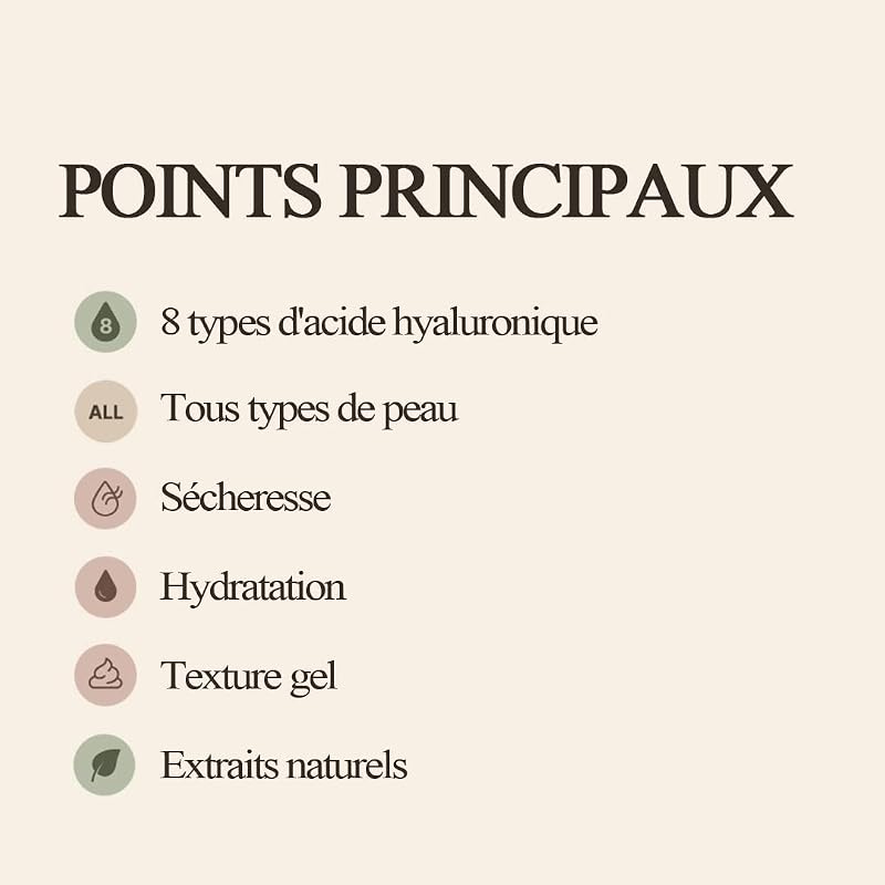 [VILLAGE 11 FACTORY] HYDRO BOOST GEL CREAM (50ml) Korean Skincare - Gel Crème Visage Hydratant & Apaisant - Acide Hyaluronique & Camomille - 87% d'ingrédients naturels - Formule vegan — photo 6 sur 8