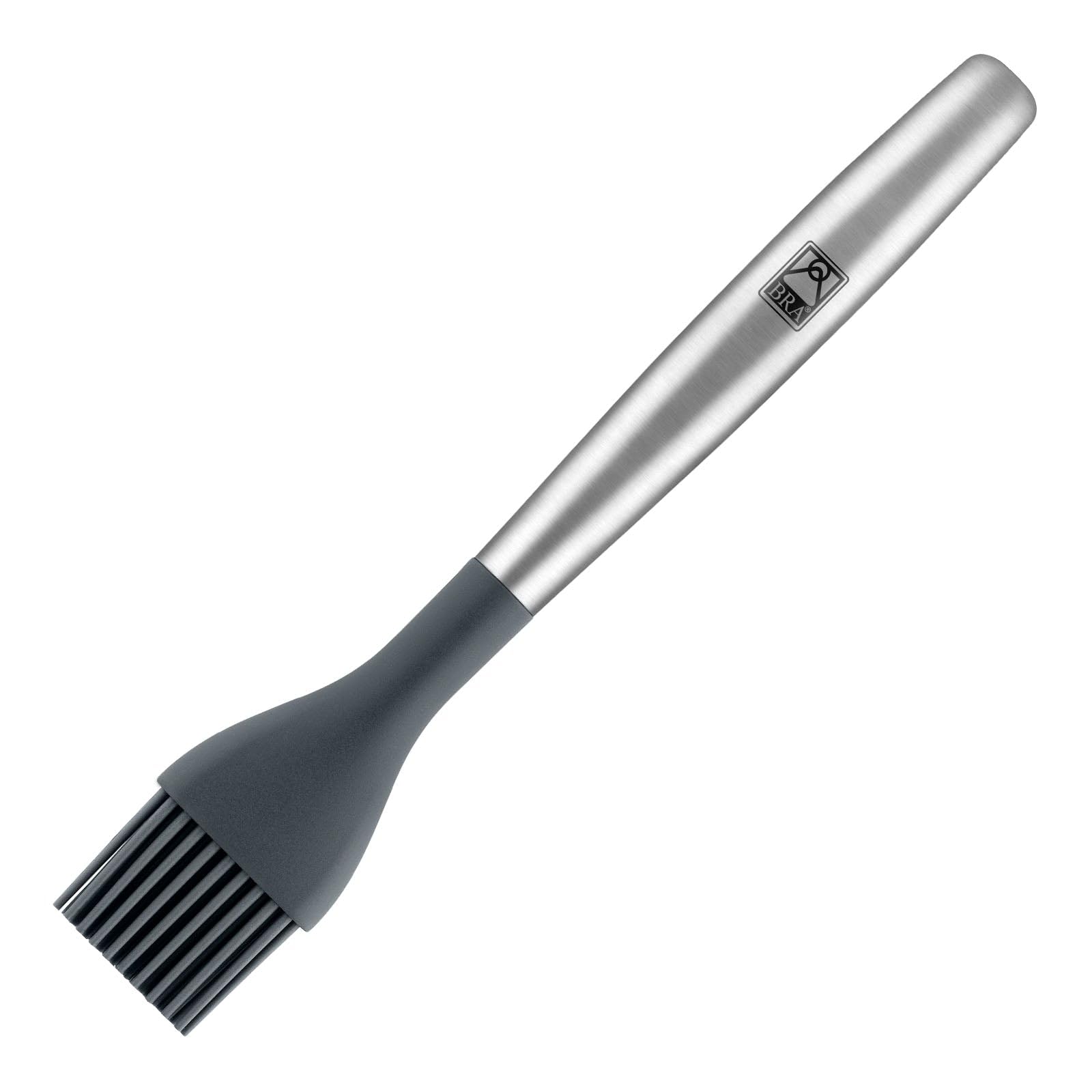 BRA Signature Brush in 18/10 Stainless Steel, Nylon and Silicone