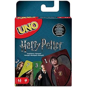 Amazon Com Uno Harry Potter Card Game Toys Games