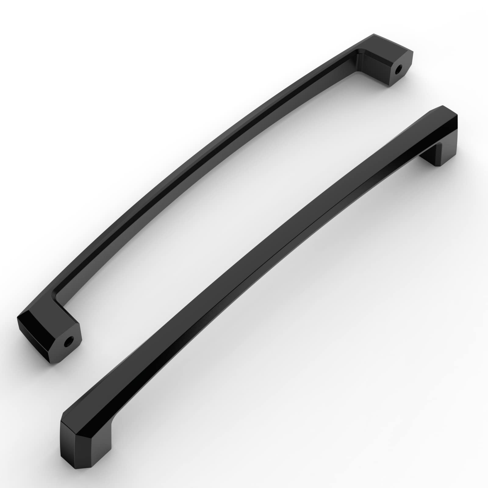 Photo 1 of Amerdeco 10 Pack Matte Black Cabinet Pulls 7 Inch(177MM) Hole Centers Kitchen Cabinet Handles Hardware Kitchen Handles for Cabinets Cupboard Handles Drawer Pulls ZH0032