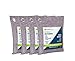 Breathe Green Bamboo Charcoal Air Purifying Bag (4-Pack), Activated Charcoal Odor Absorber, Natural Air Freshener Removes Odors and Moisture, Odor Eliminator for Home, Pets, Car, Closet, Basement, RV