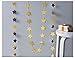 Glitter Gold Sparkle Twikle Star Paper Garland for Wedding Birthday Party Baby Shower Holiday Decoration Table Wall Ceiling Decor (4 inch in Diameter, 6.6 Feet,Pack of 2, FUS-5)