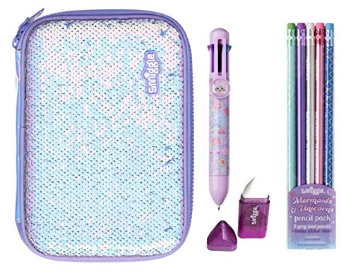 smiggle transparent pencil case