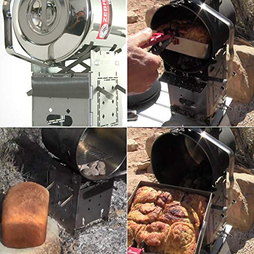 Firebox Bushcraft Camp Stove Kit Wood Burning/Multi Fuel